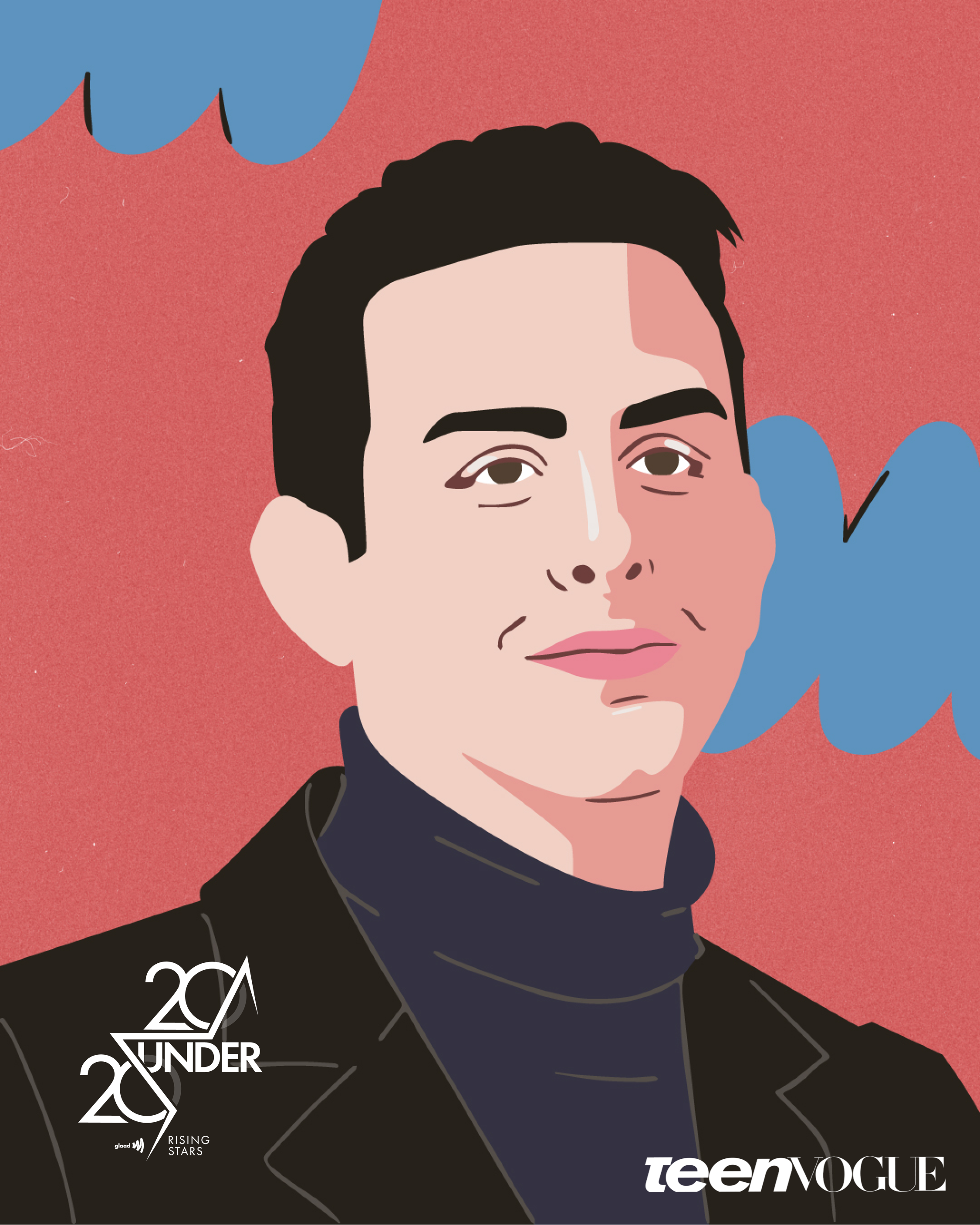 Javier Gomez, he/him, 18, student activist, writer and designer.